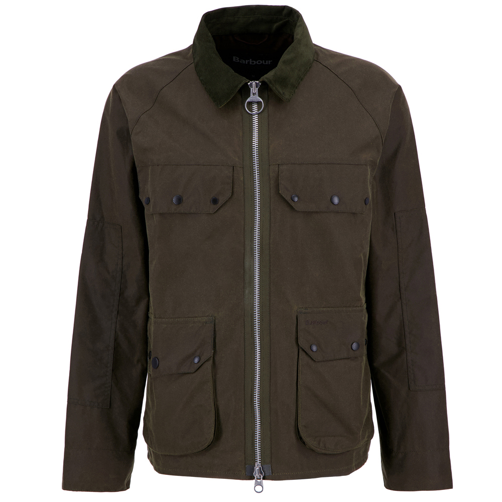 Barbour Re-Engineered Short Bedale Waxed Jacket